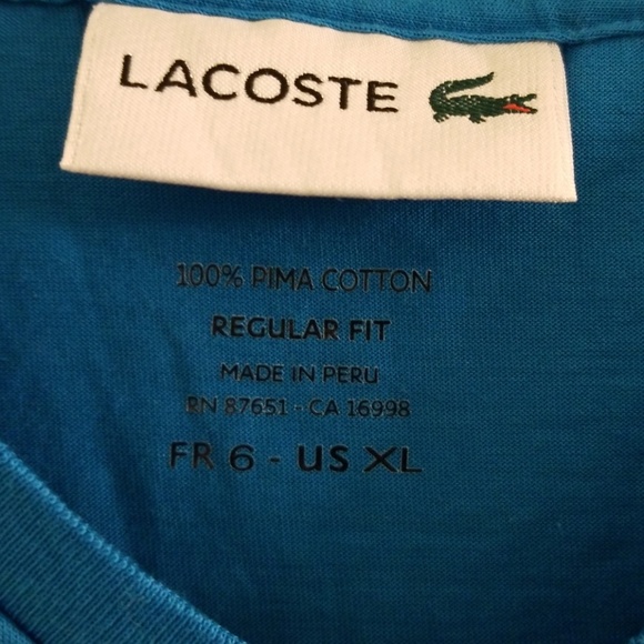 Lacoste v neck tee - Picture 3 of 4